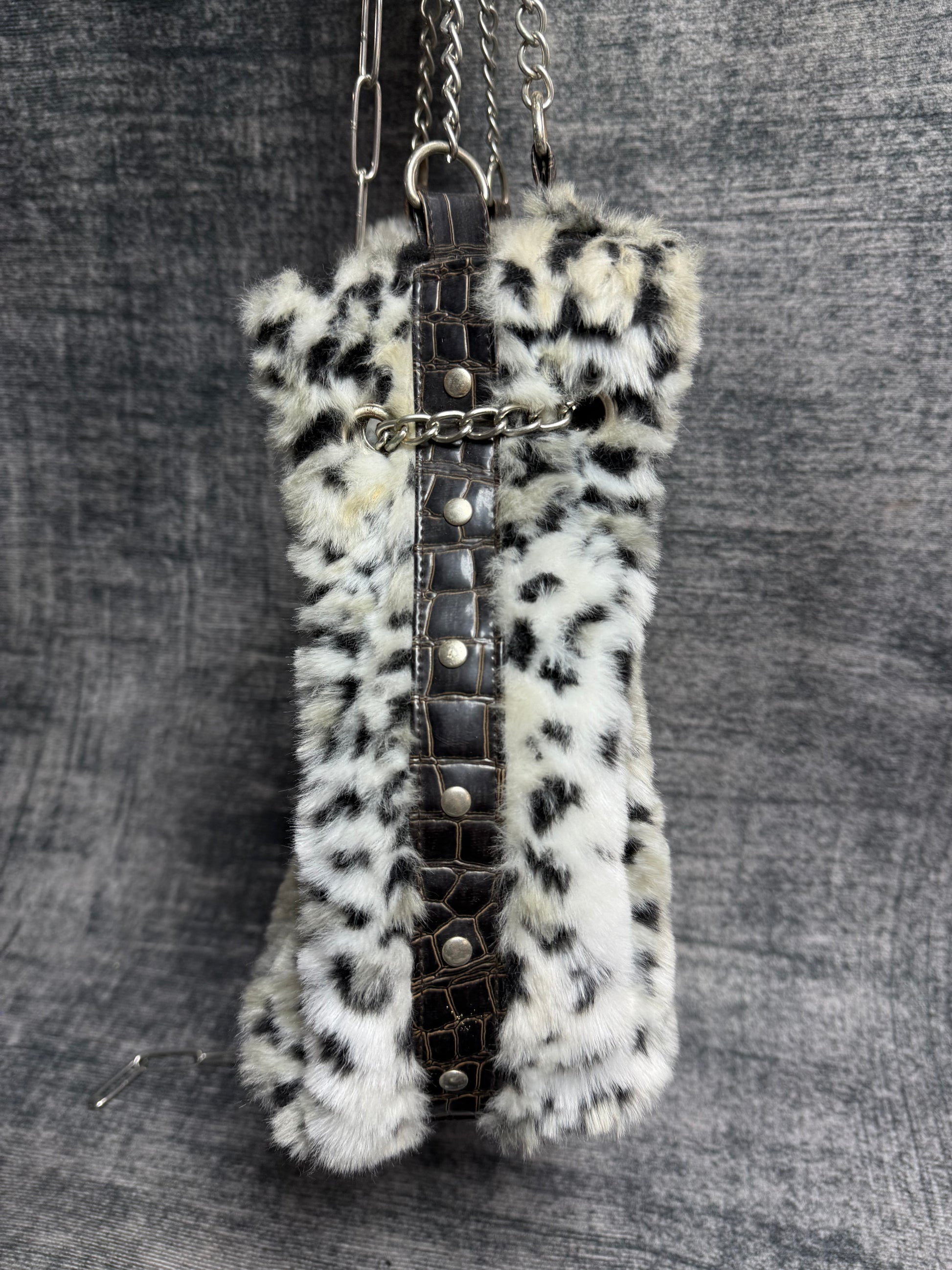 B&W Leopard Bag