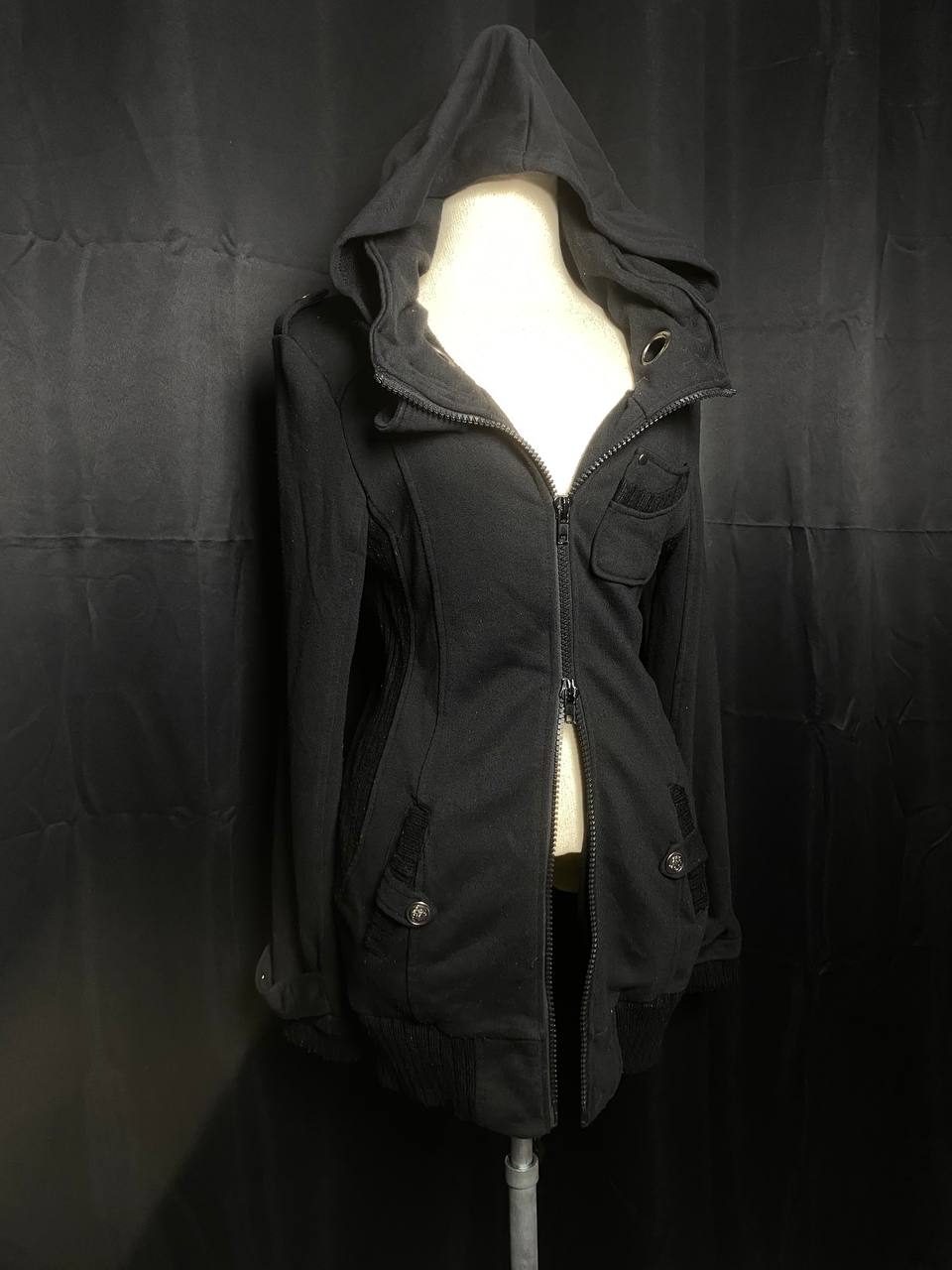 ༒ 2 zip -Black Jacket༒