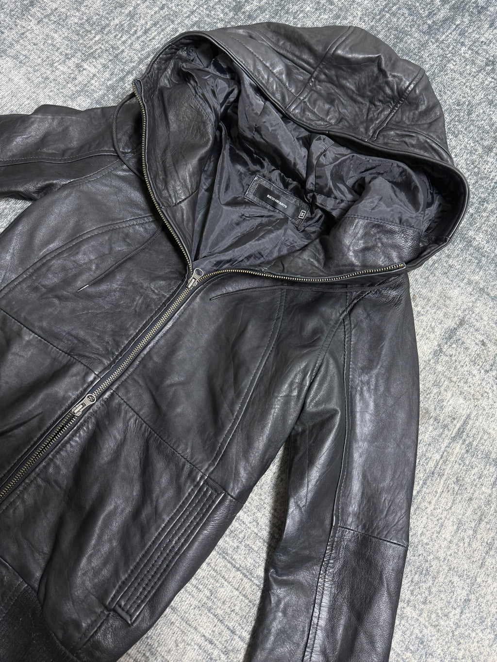 B2V-RICH HESRTS LEATHER JACKET ༒