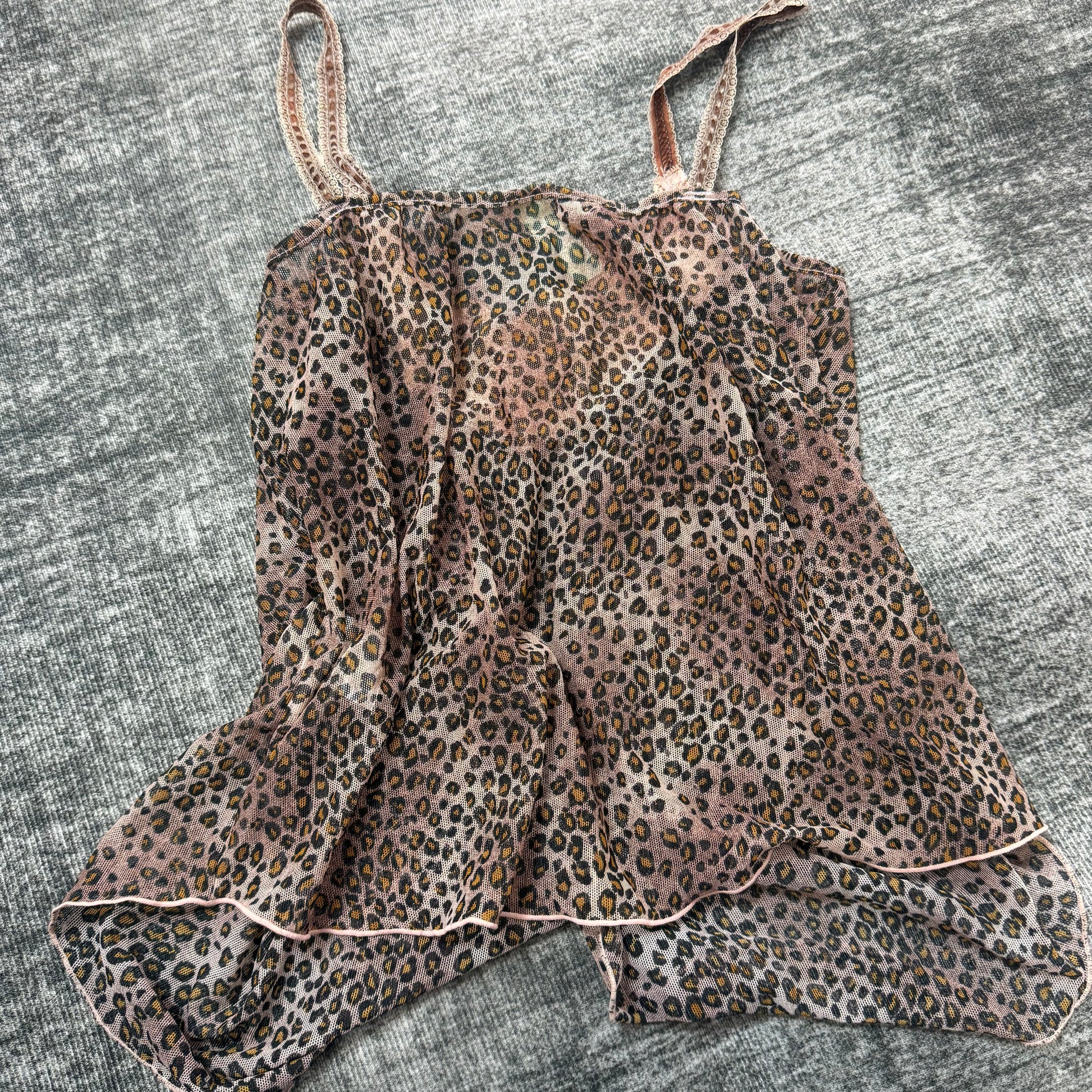 PINK LEOPARD CAMI(2)༒