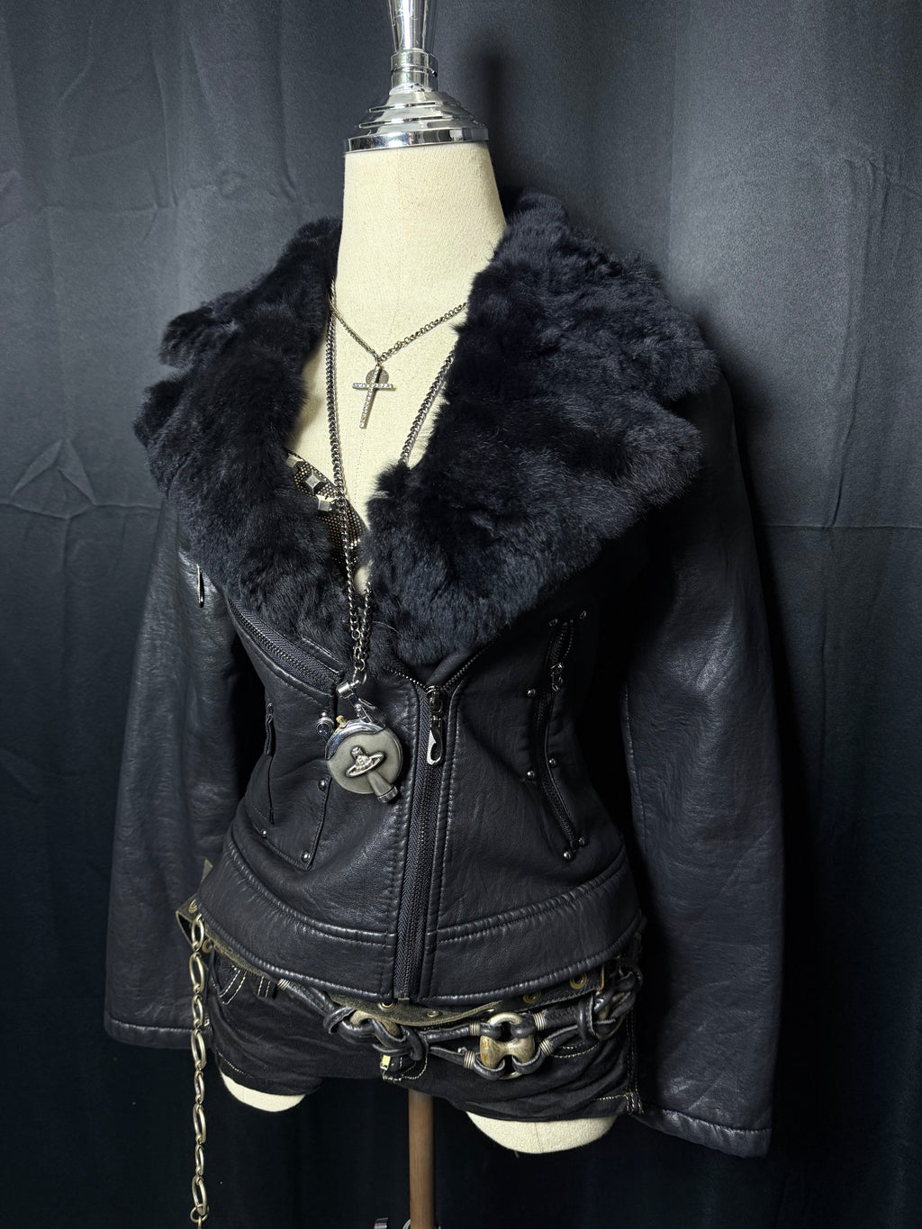 B2V-JYZFS LEATHER JACKET༒