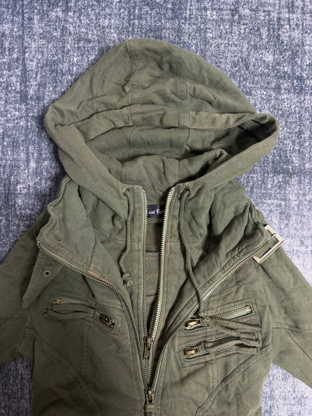 B2V-HEAVEN AND EARTH 4ZIPPER JACKET༒ *RARE*