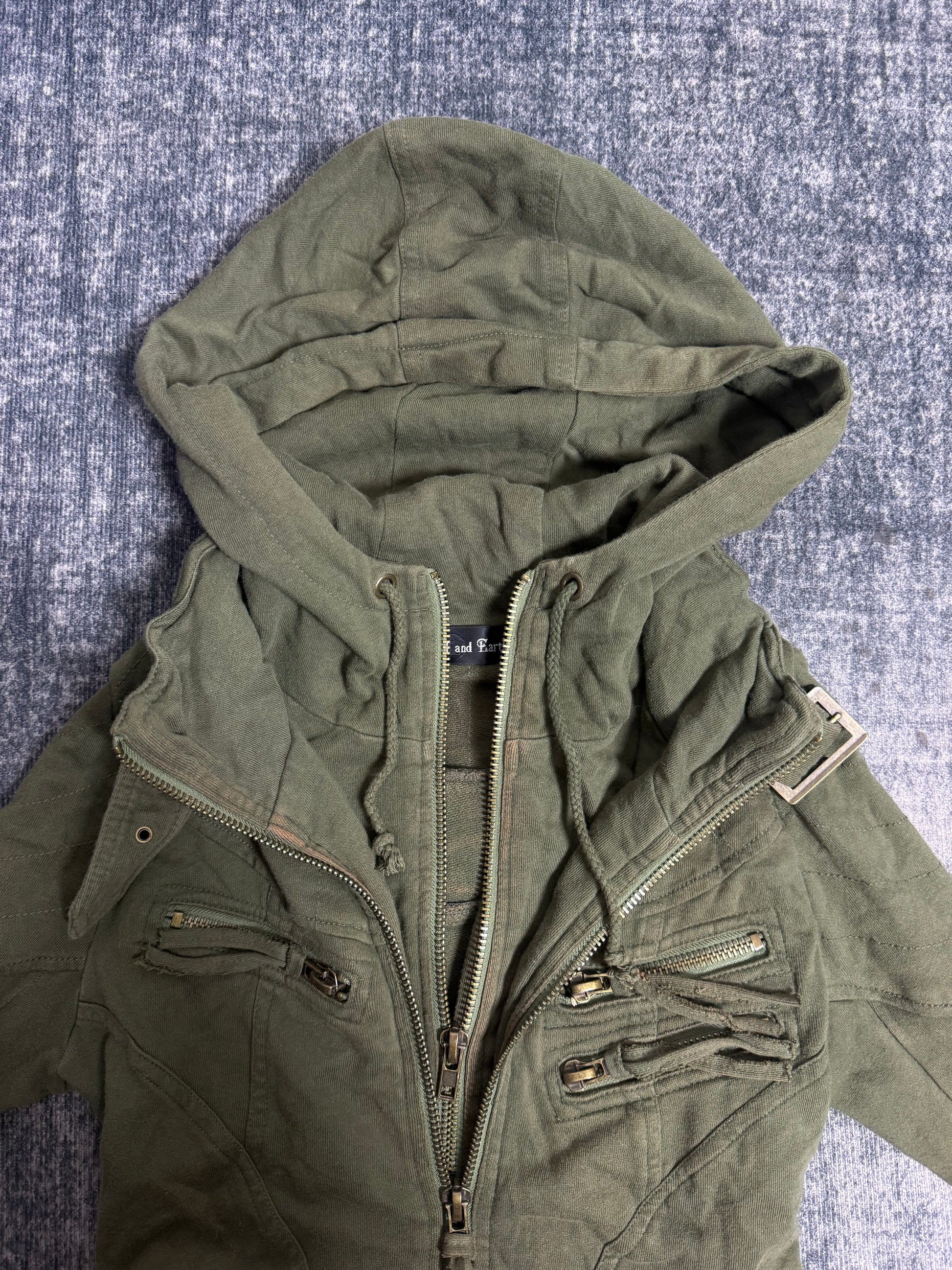 B2V-HEAVEN AND EARTH 4ZIPPER JACKET༒ *RARE*