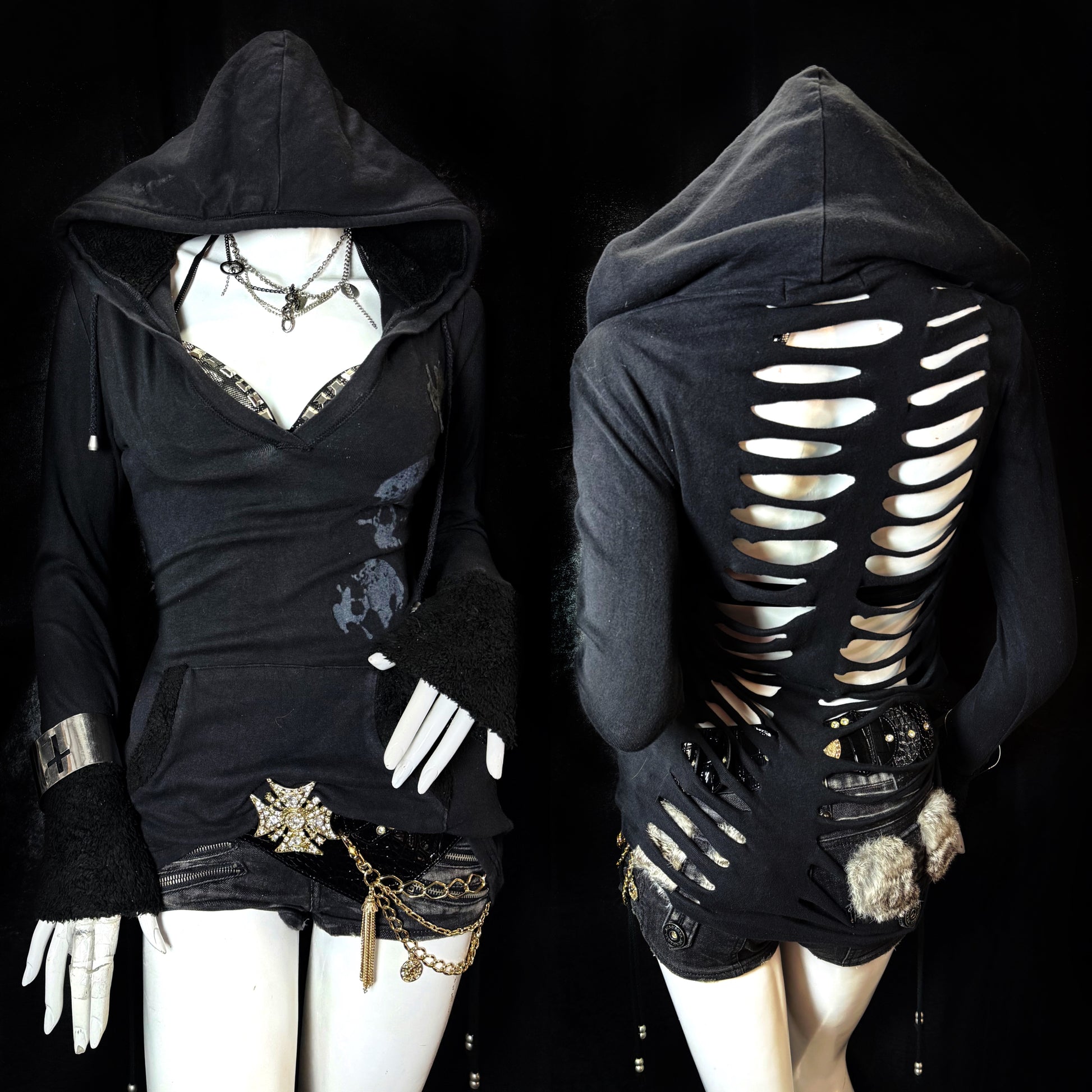 HEAVEN AND EARTH HOODIE ༒
