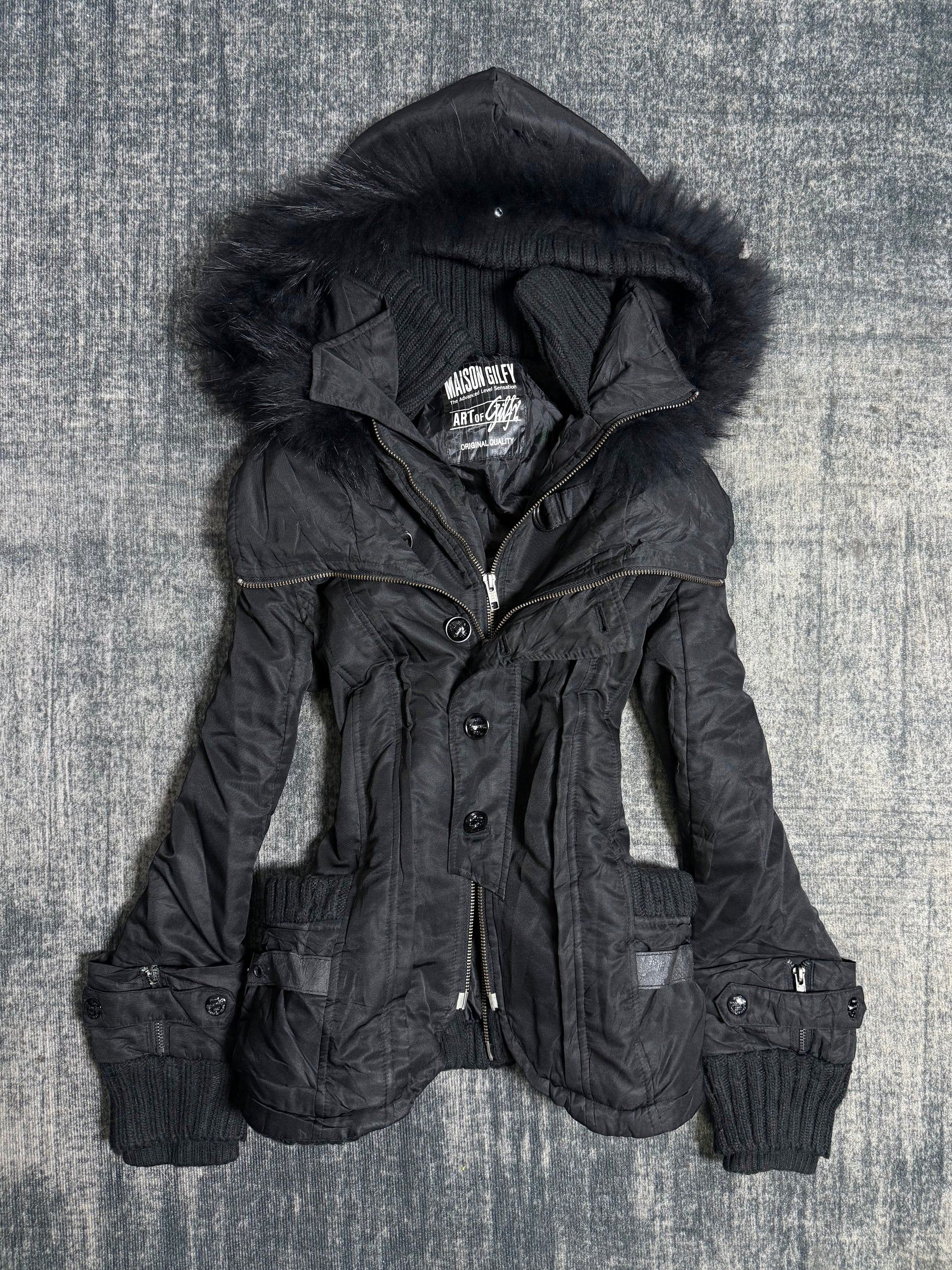 B2V-MAISON GLIFY 4ZIPPER JACKET༒ 
* Rare *