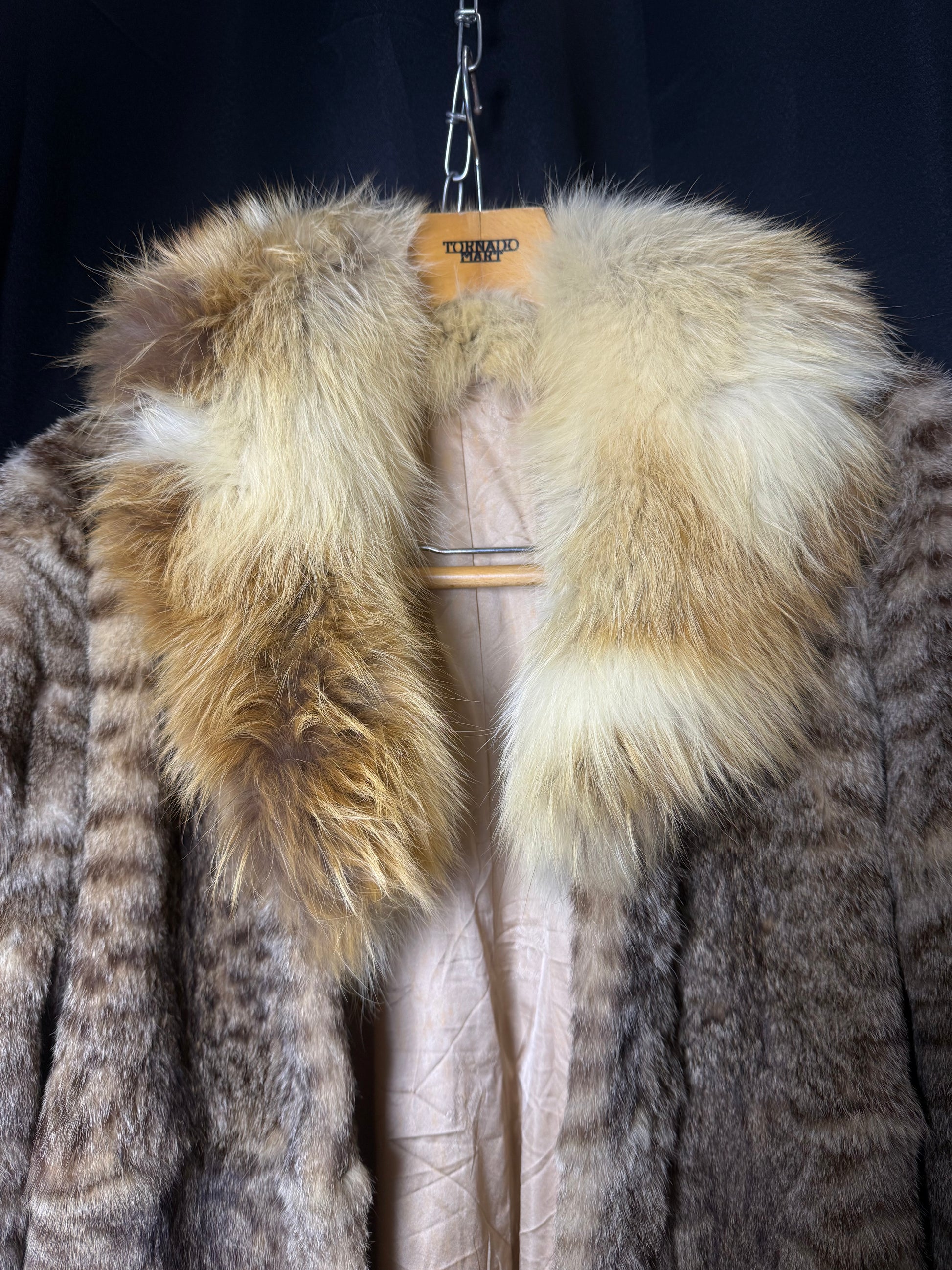 B2V LEOPARD FUR JACKET ༒