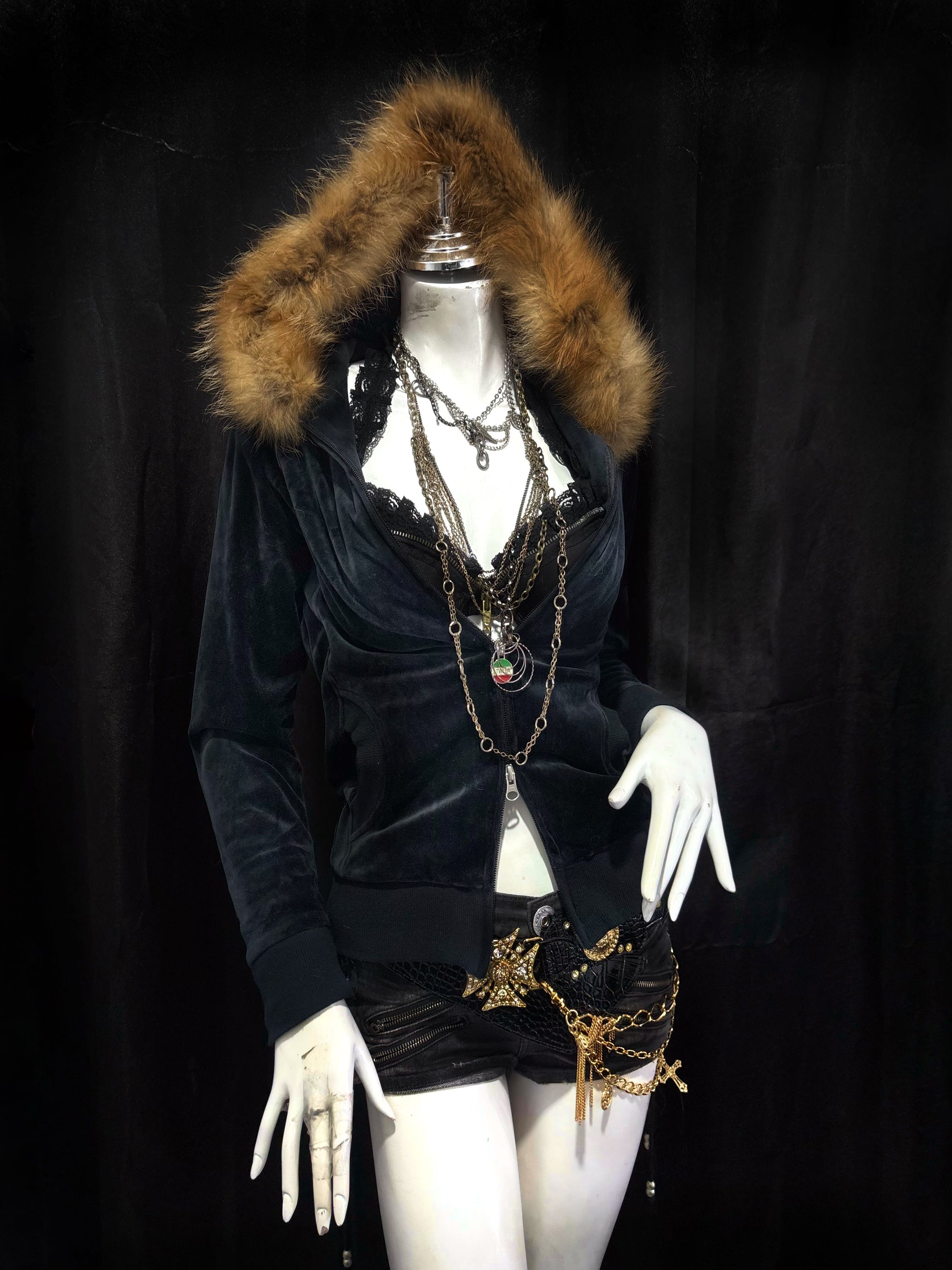KAPPA FUR HOODIE ༒