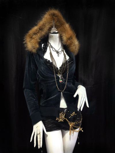KAPPA FUR HOODIE ༒