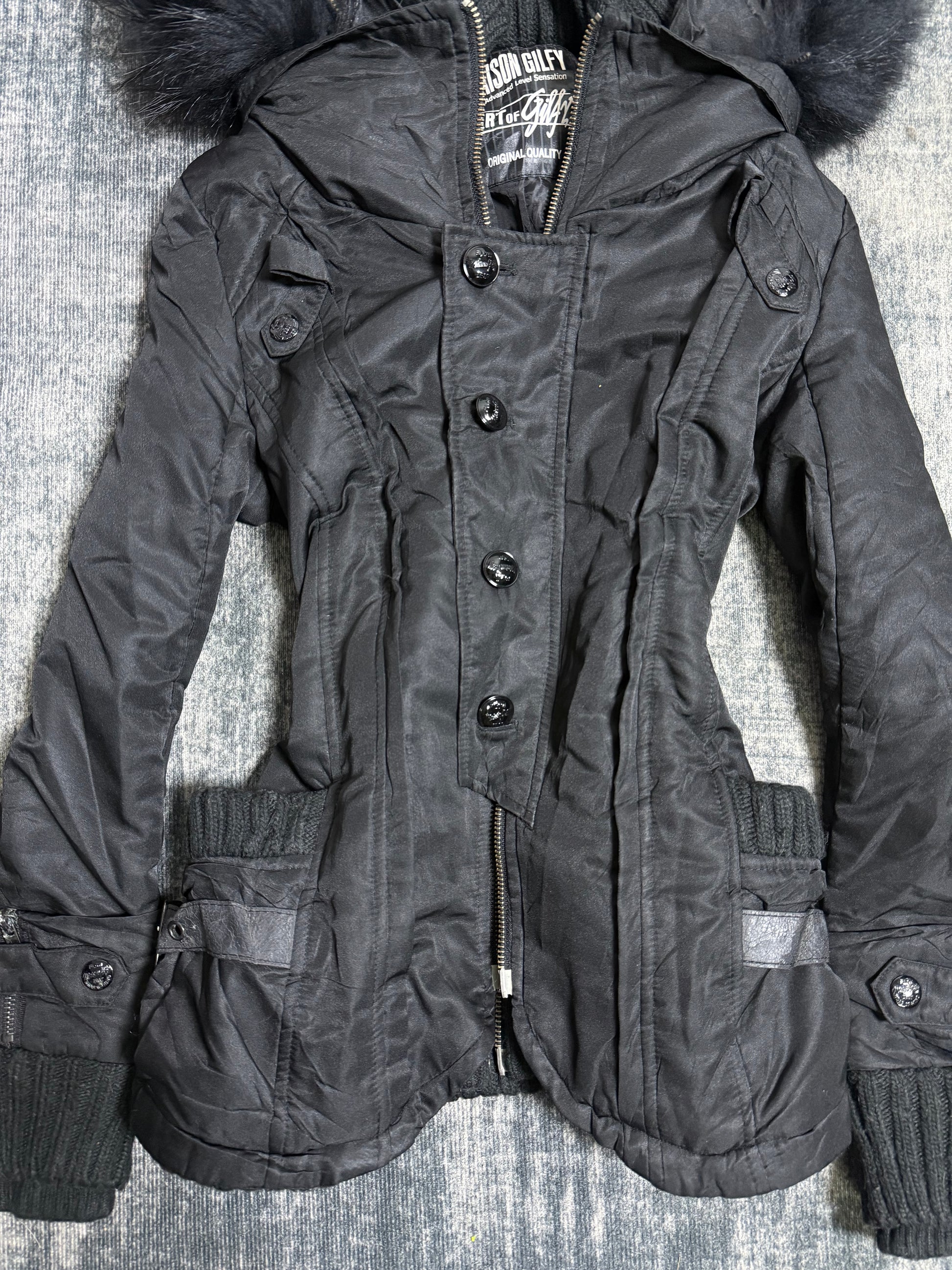 B2V-MAISON GLIFY 4ZIPPER JACKET༒ 
* Rare *