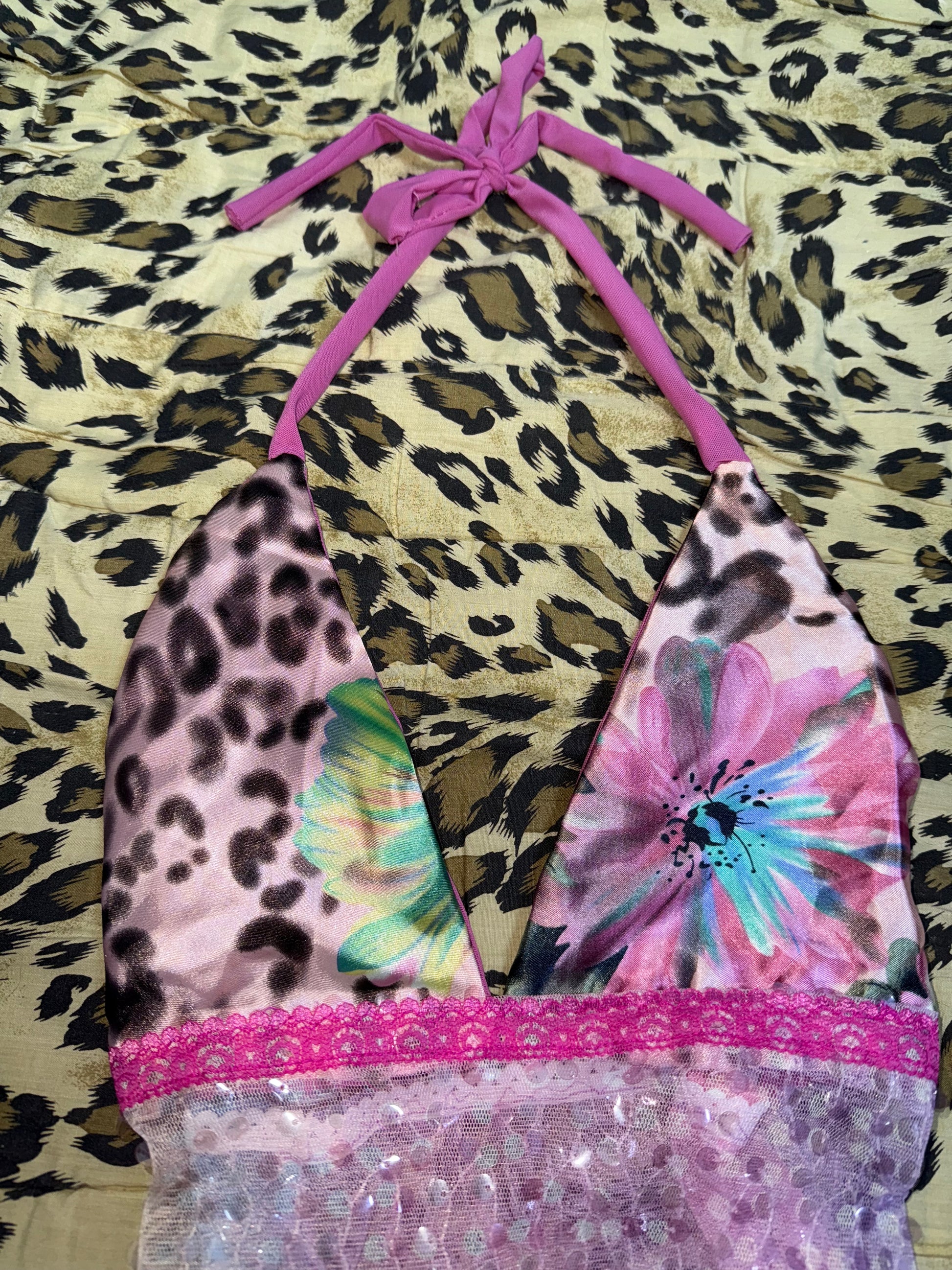 ༒leopard mermaid TankTop༒