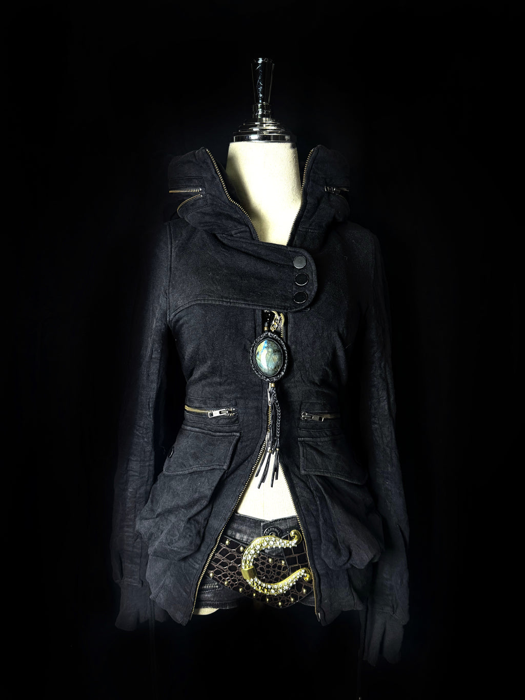 B2V-SLY DOUBLE ZIP JACKET (2)༒sold to shawty