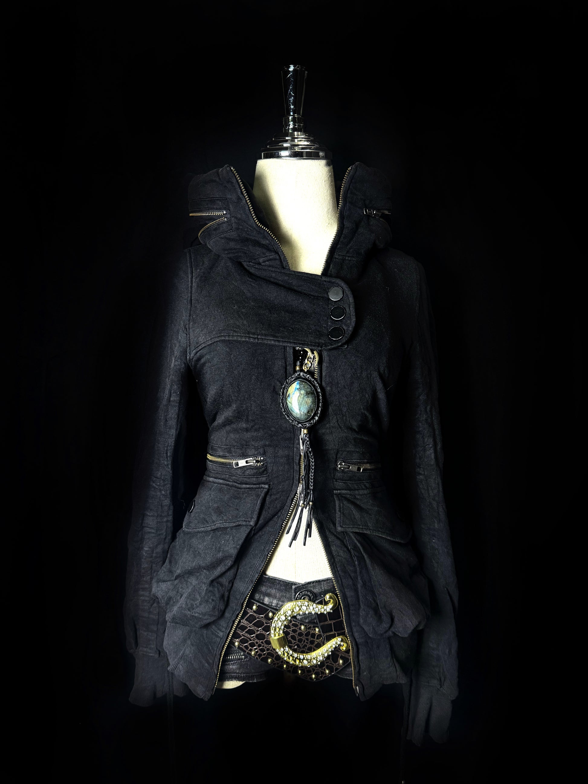 B2V-SLY DOUBLE ZIP JACKET (2)༒sold to shawty