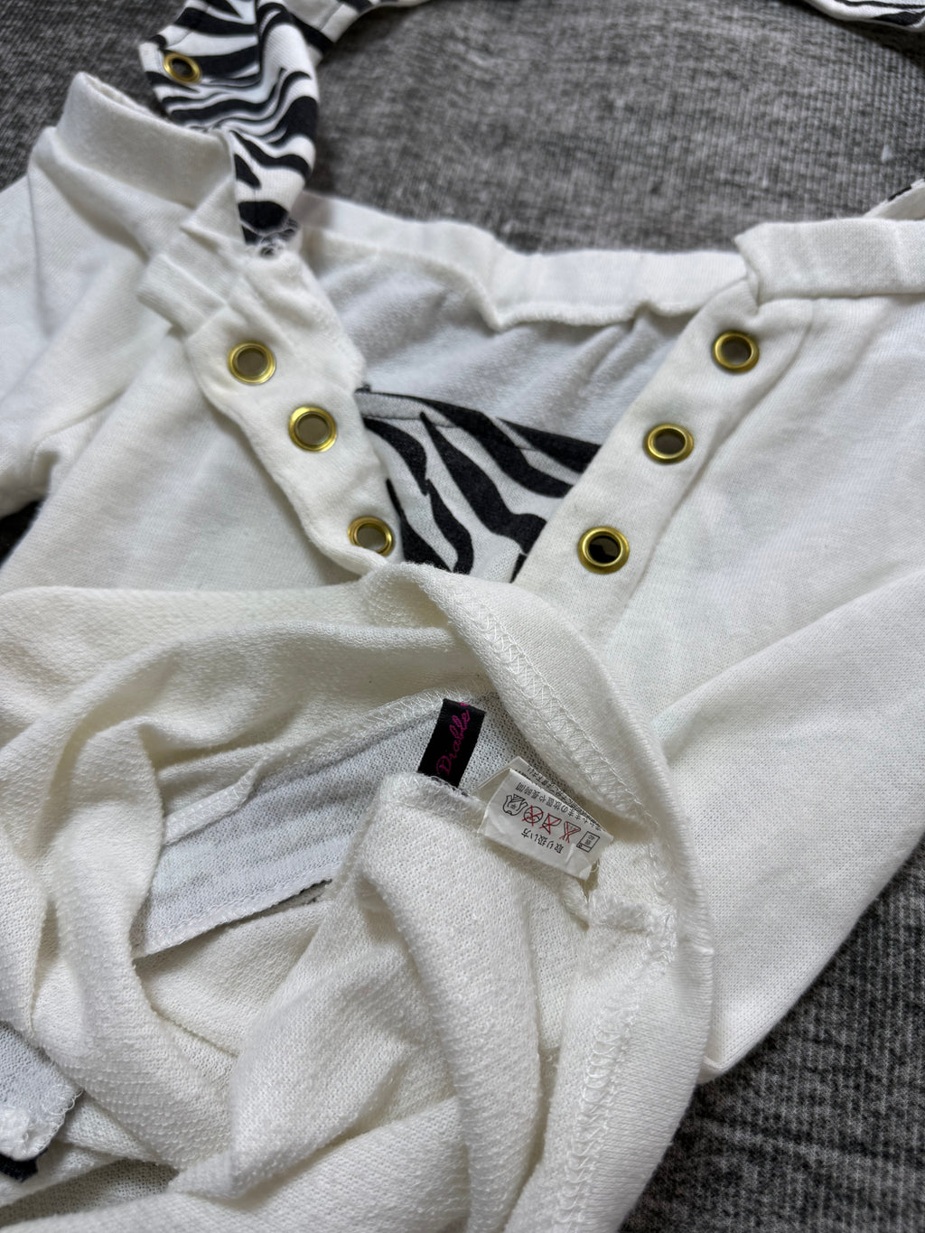 DIALLE LAISEN ZEBRA PRINT༒