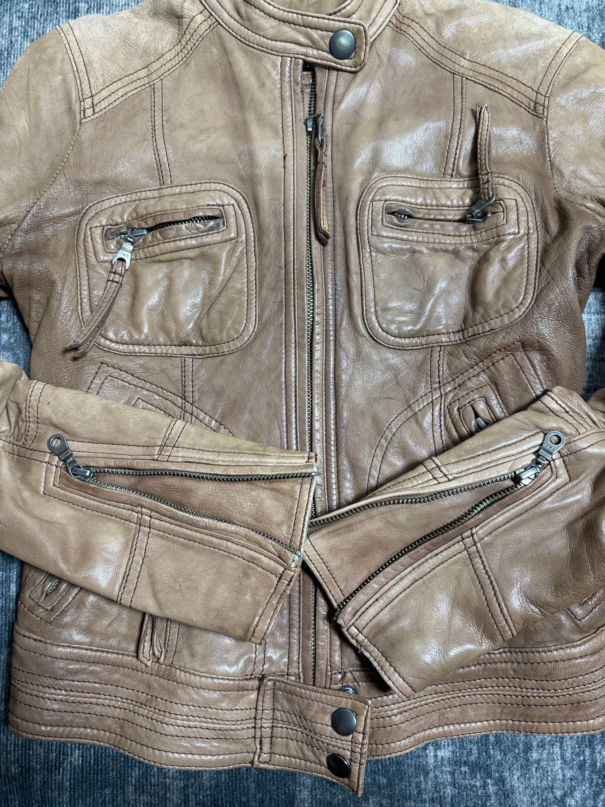 B2V-LUXE LEATHER JACKET ༒