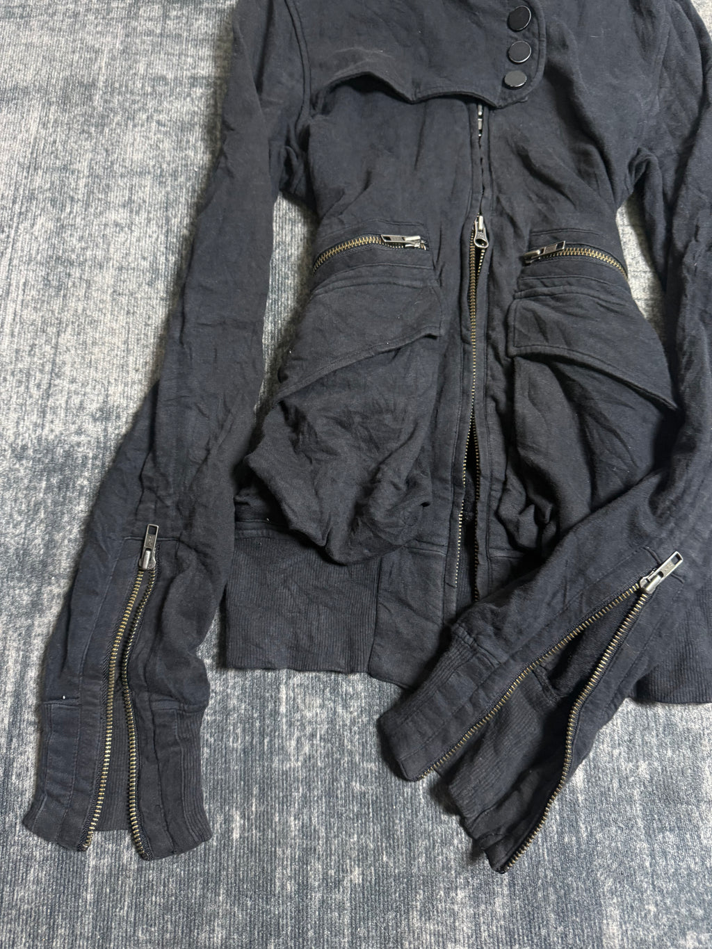 B2V-SLY DOUBLE ZIP JACKET (2)༒sold to shawty