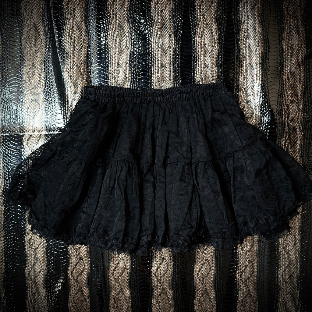 B2V BODY LINE -SPIDER WEB SKIRT༒