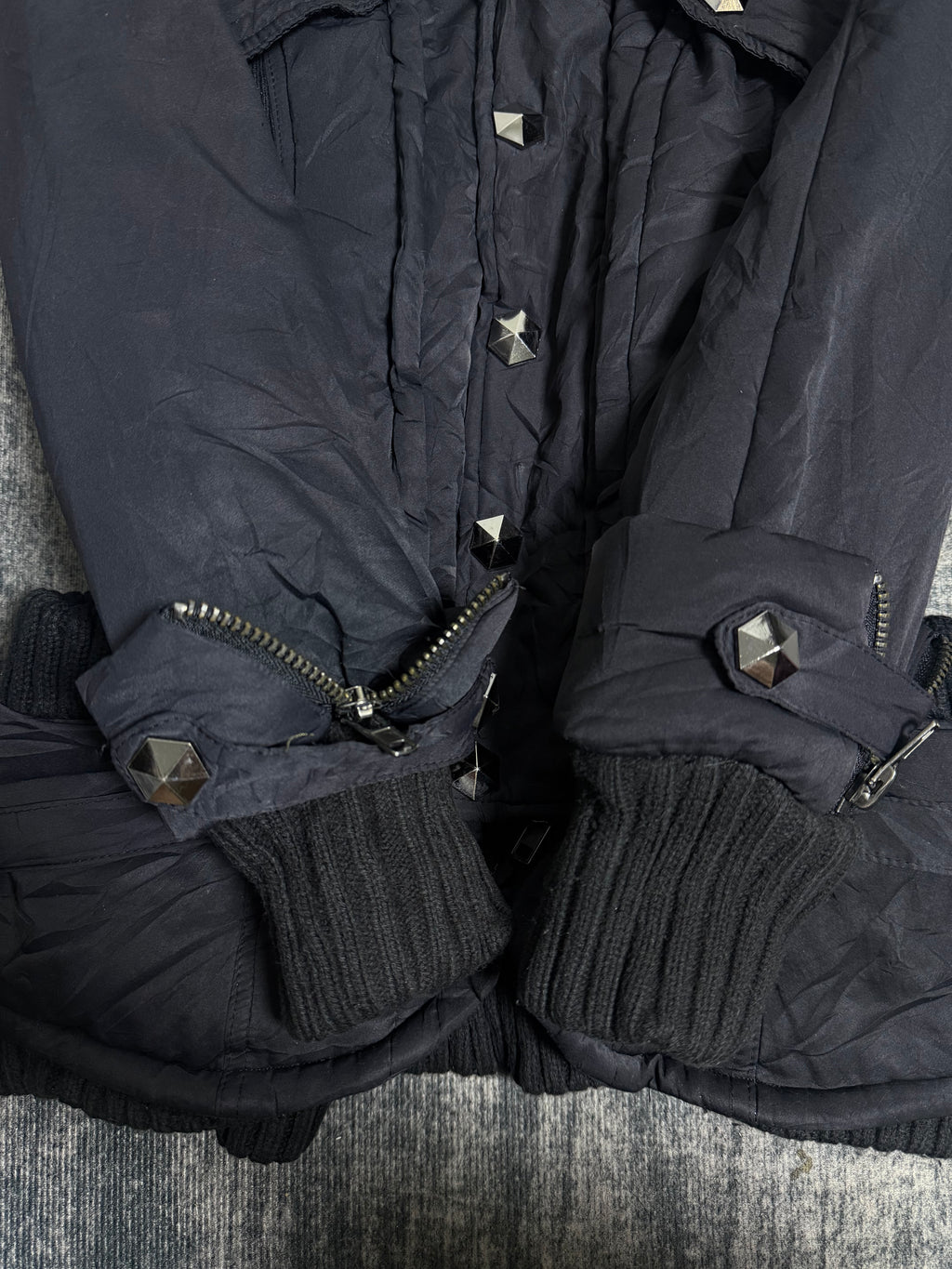 ༒Black Fur Jacket༒