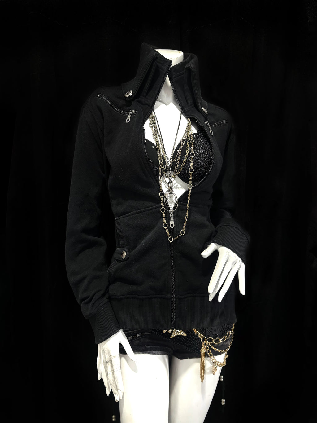 MINDGAMES ZIP UP HOODIE ༒