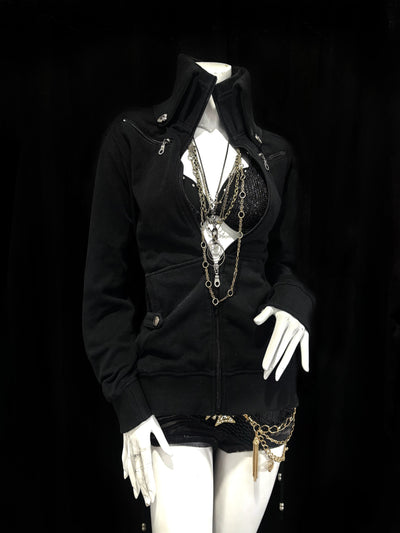 MINDGAMES ZIP UP HOODIE ༒