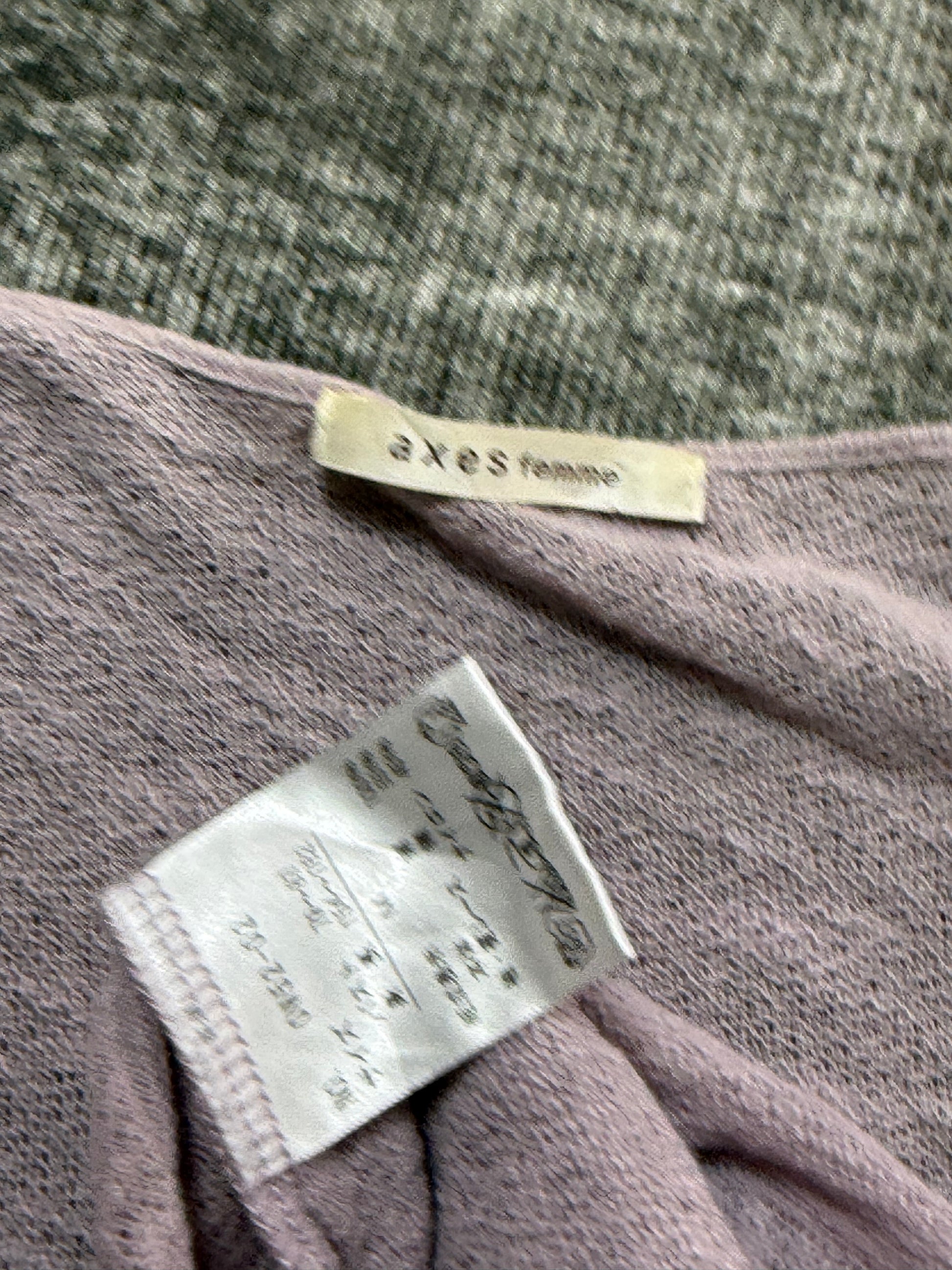AXES FEMME PURPLE TOP༒