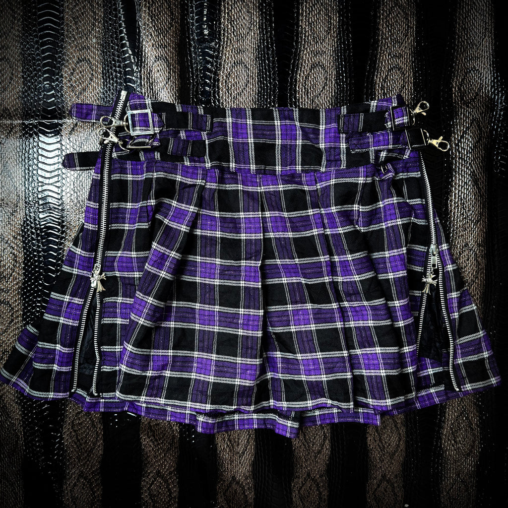 B2V BLOOD STORM PURPLE SKIRT ༒