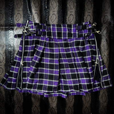 B2V BLOOD STORM PURPLE SKIRT ༒