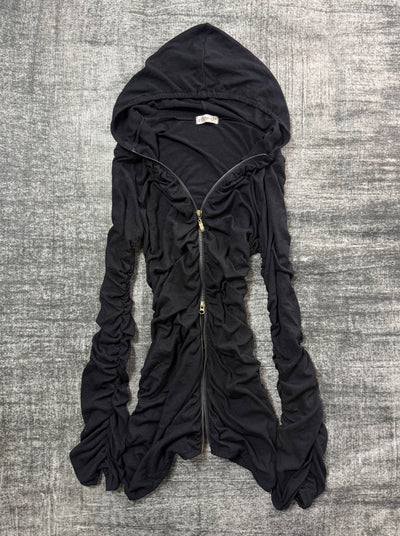 2 ZIP UP BLACK HOODIE (11)༒