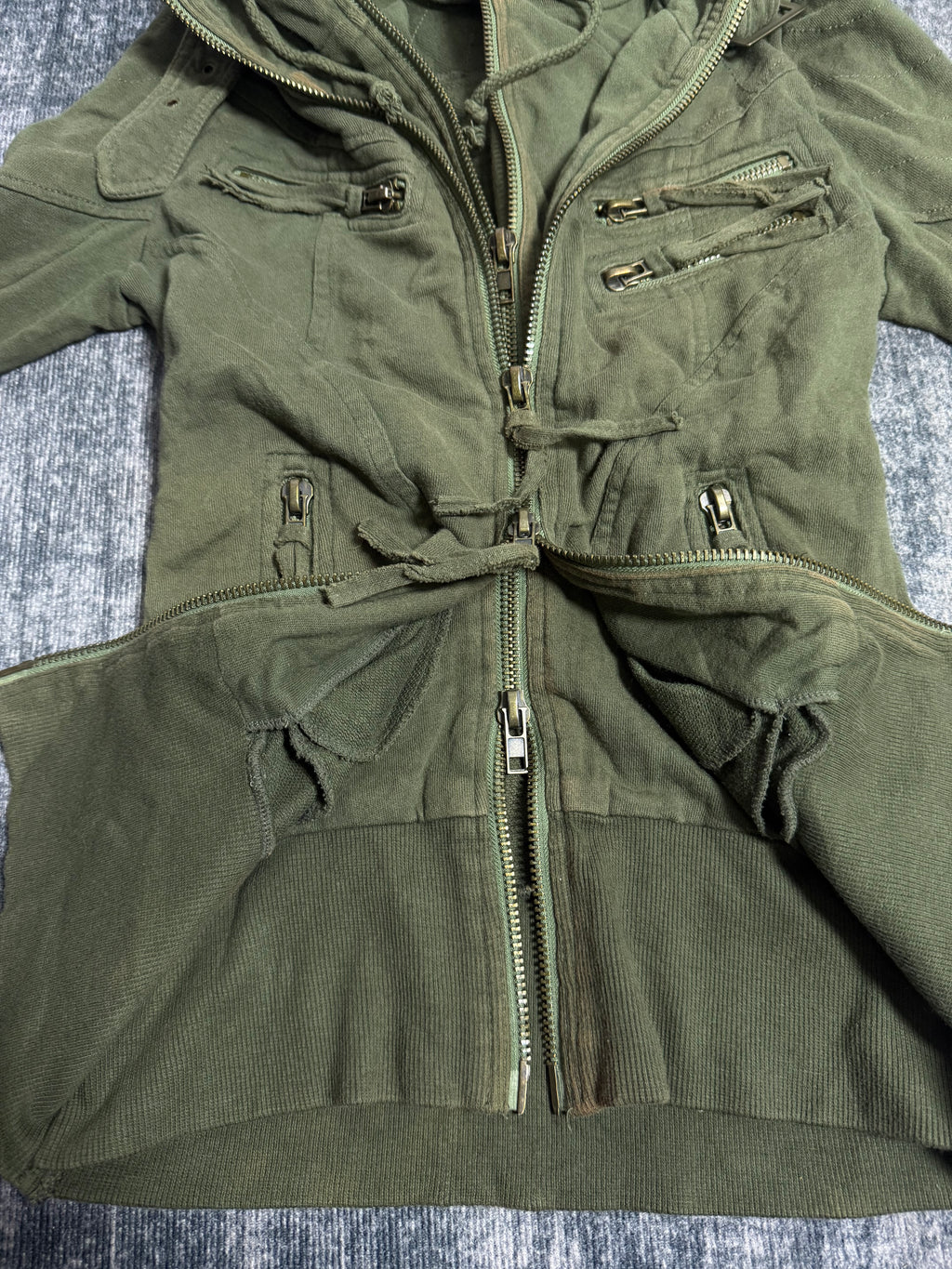 B2V-HEAVEN AND EARTH 4ZIPPER JACKET༒ *RARE*