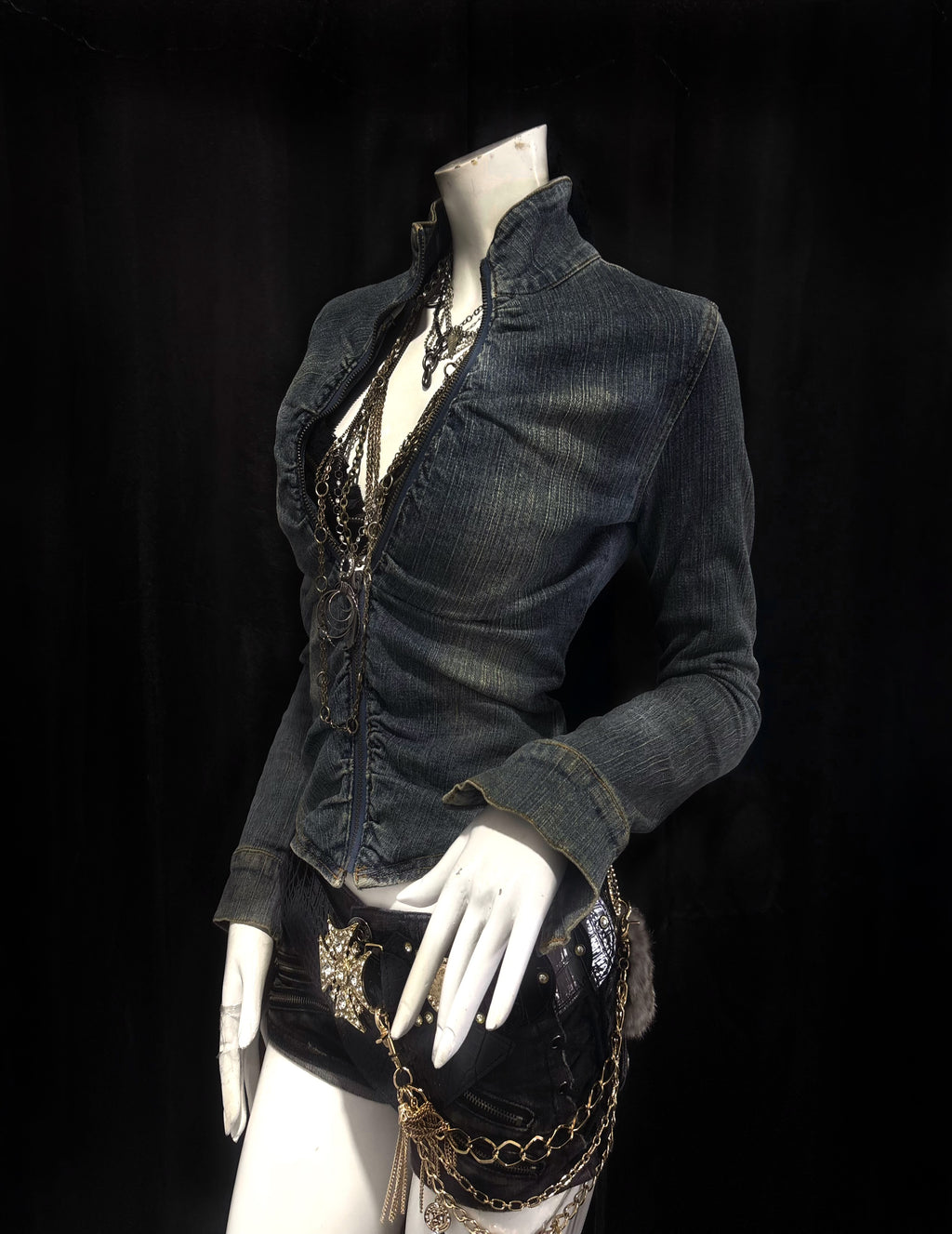 BABY SHOOP JEANS JACKET༒