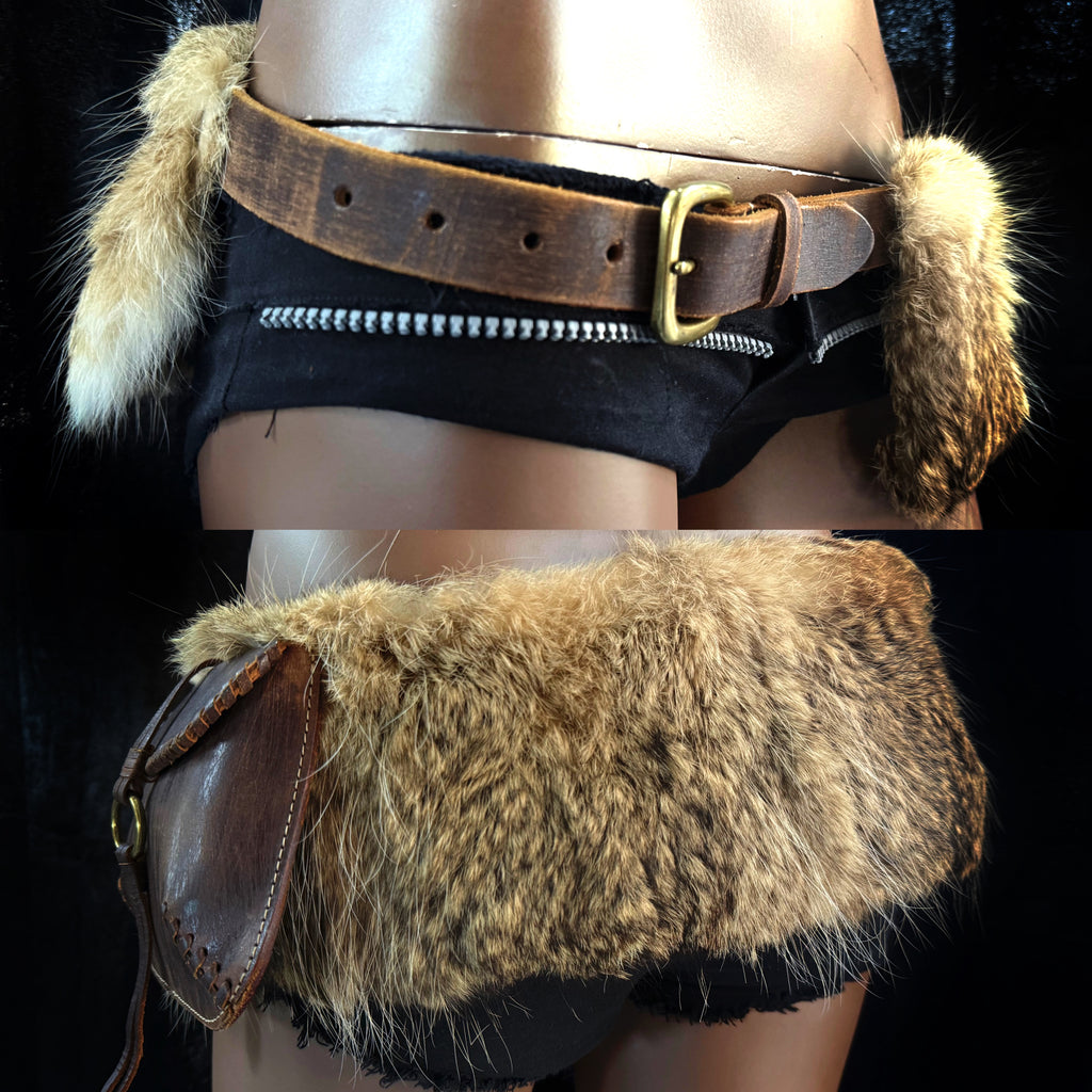 BAD GRUNGE FUR BELT
