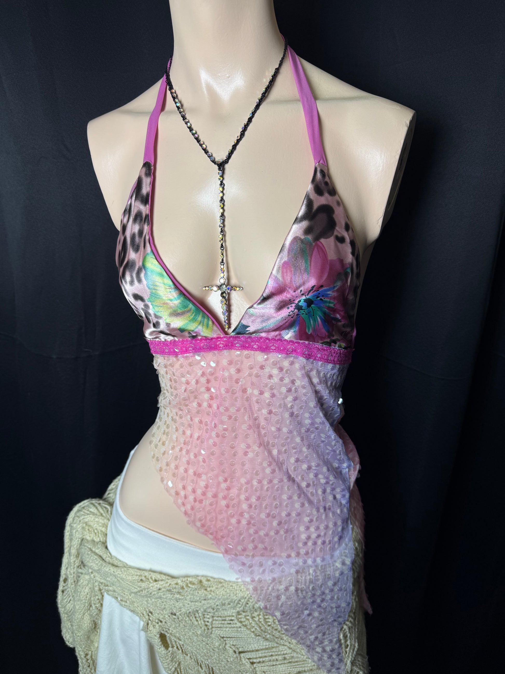 ༒leopard mermaid TankTop༒
