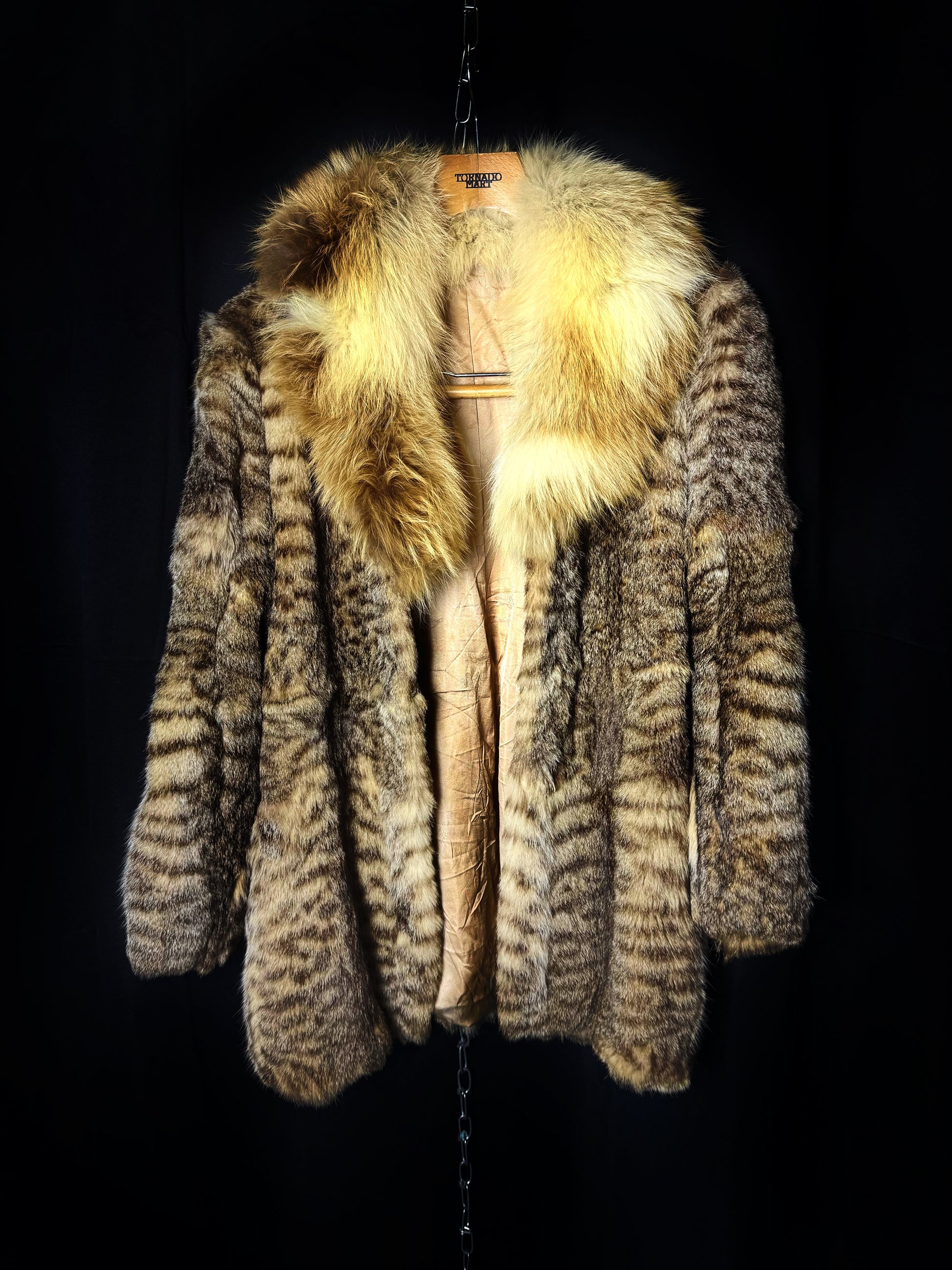 B2V LEOPARD FUR JACKET ༒