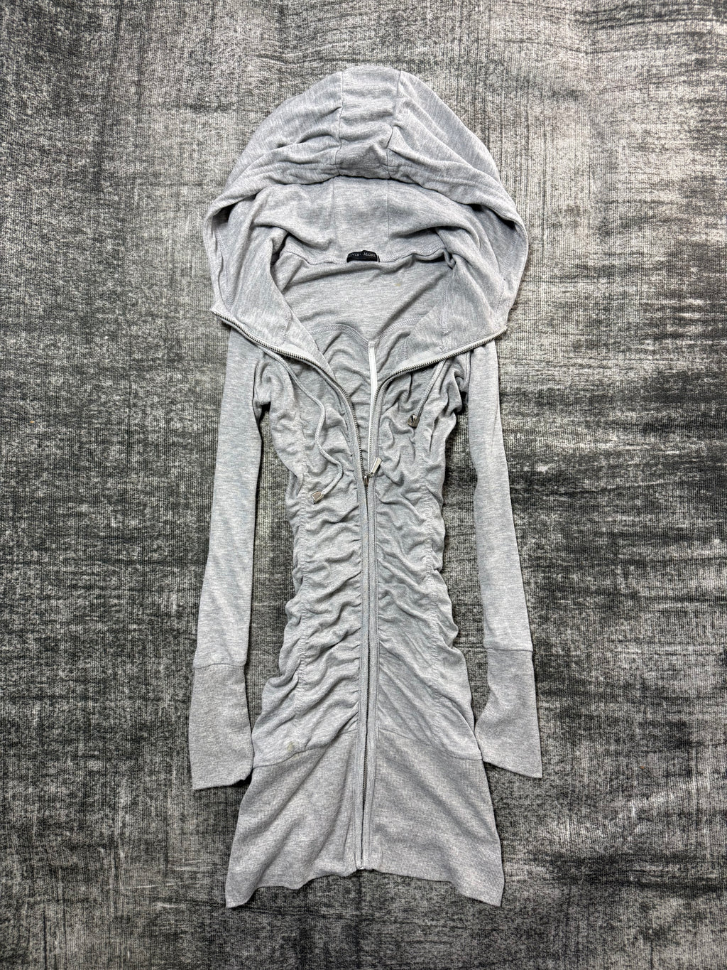 LIVIN ALONE GRAY HOODIE ༒