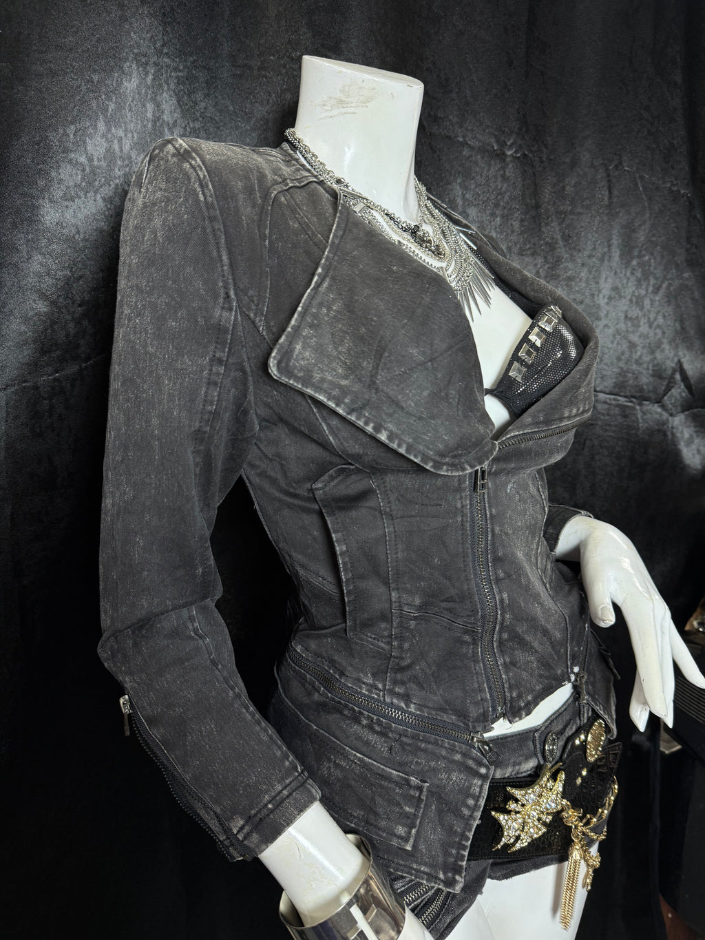 Fitted  JEAN JACKET ༒