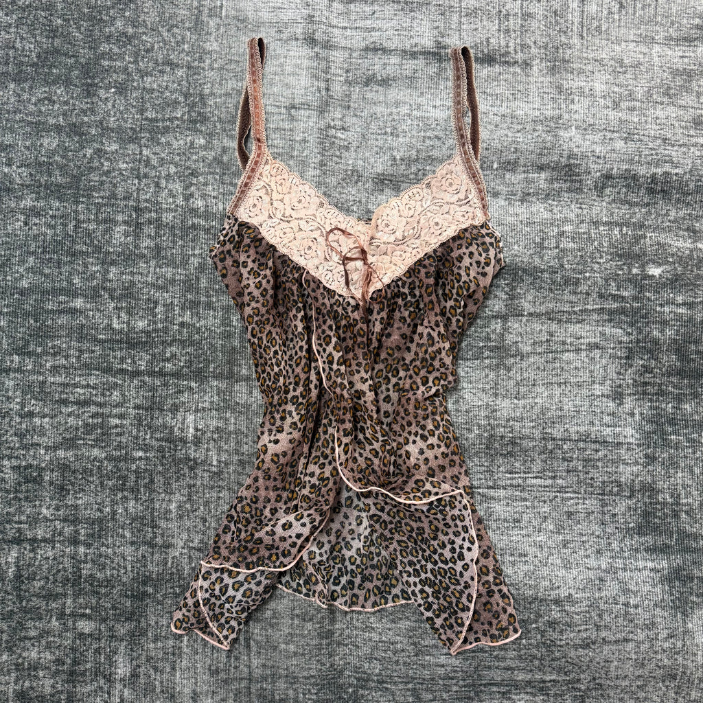 PINK LEOPARD CAMI(2)༒