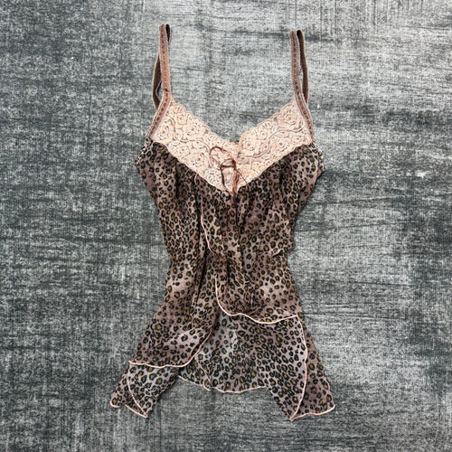 PINK LEOPARD CAMI(2)༒