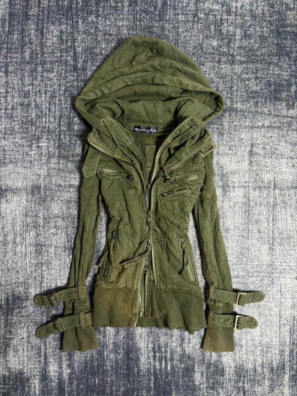 B2V-HEAVEN AND EARTH 4ZIPPER JACKET༒ *RARE*