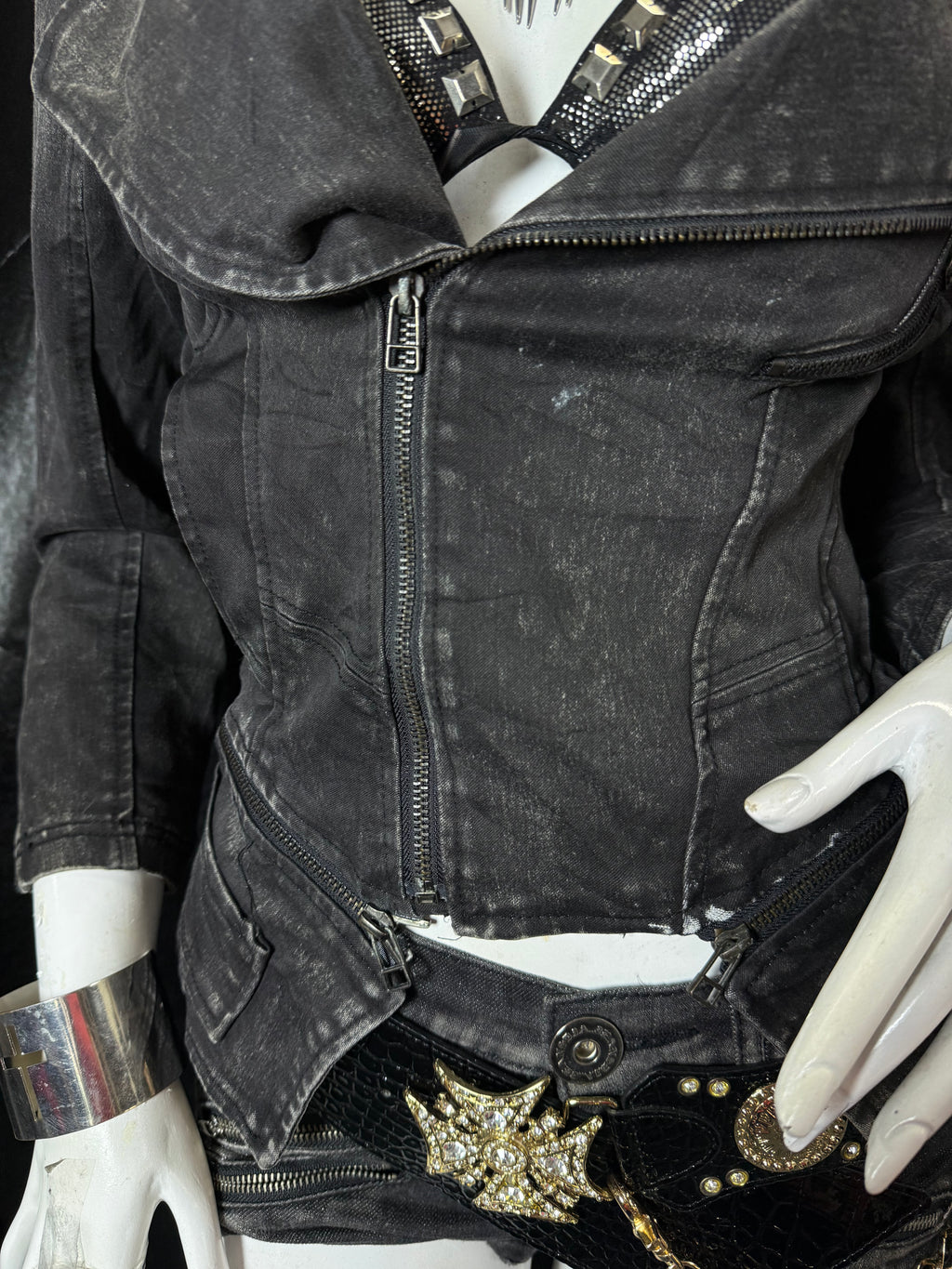 Fitted  JEAN JACKET ༒