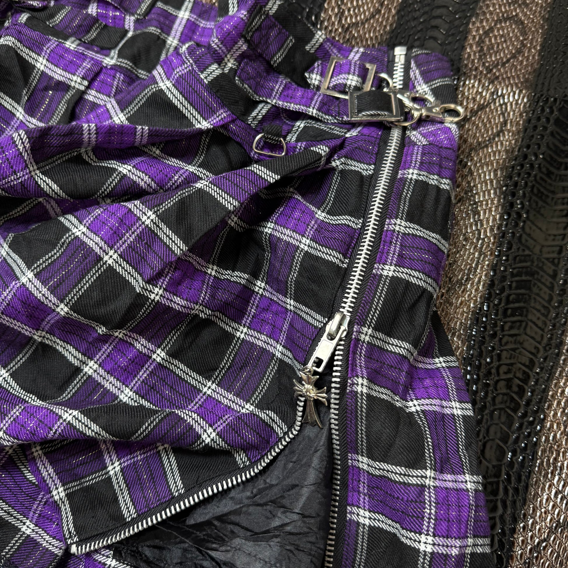 B2V BLOOD STORM PURPLE SKIRT ༒