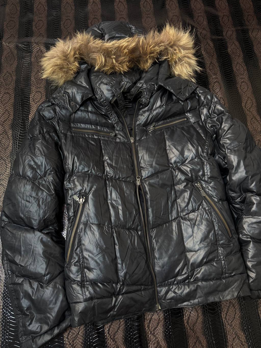 B2V PAZZO W FUR JACKET ༒