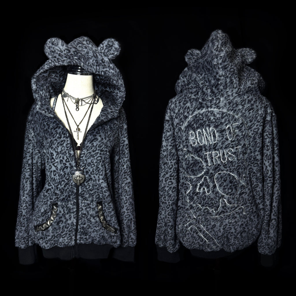 ༒leopard hoodie༒