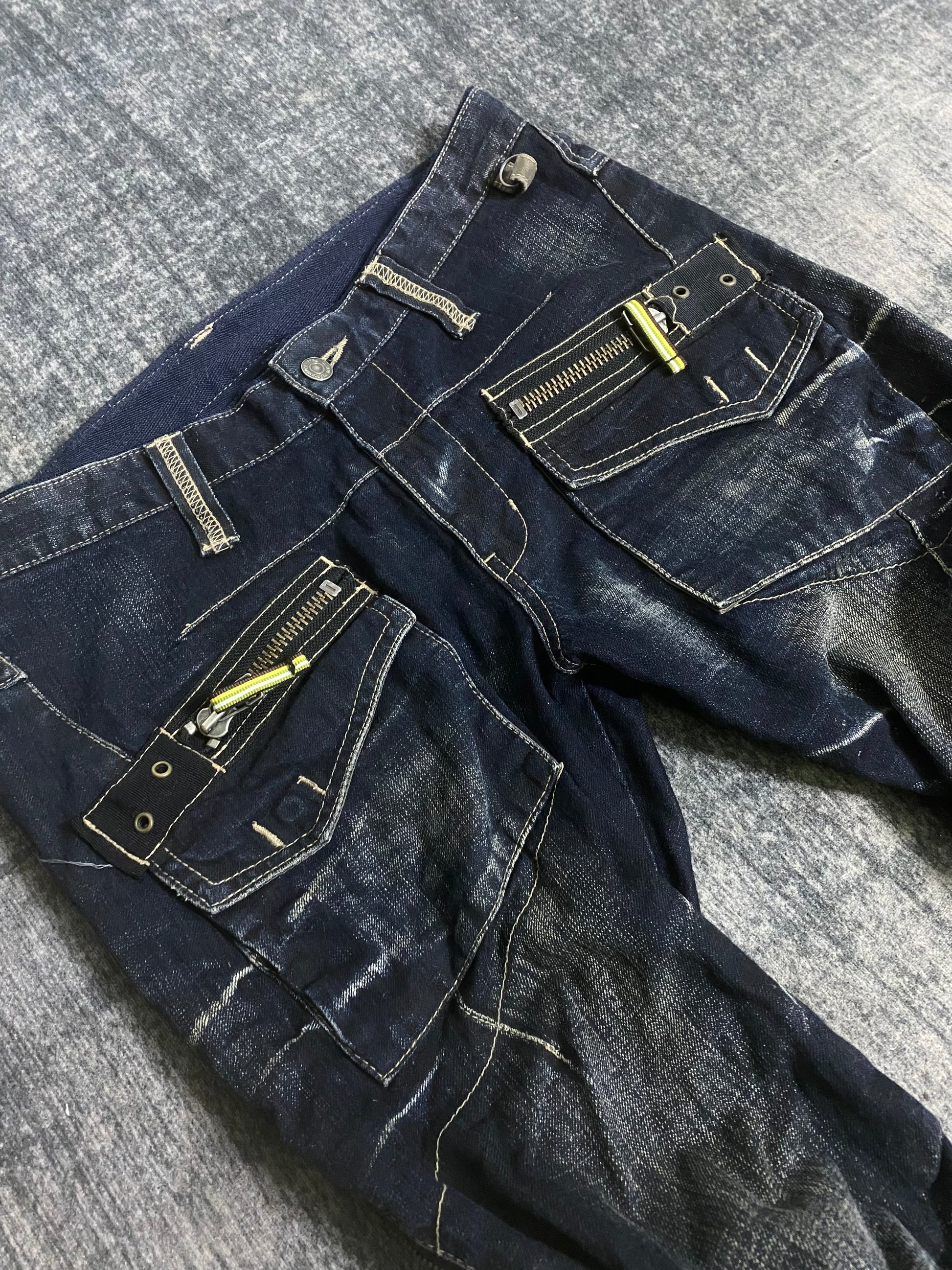 B2V - PPFM MULTI ZIP JEAN༒