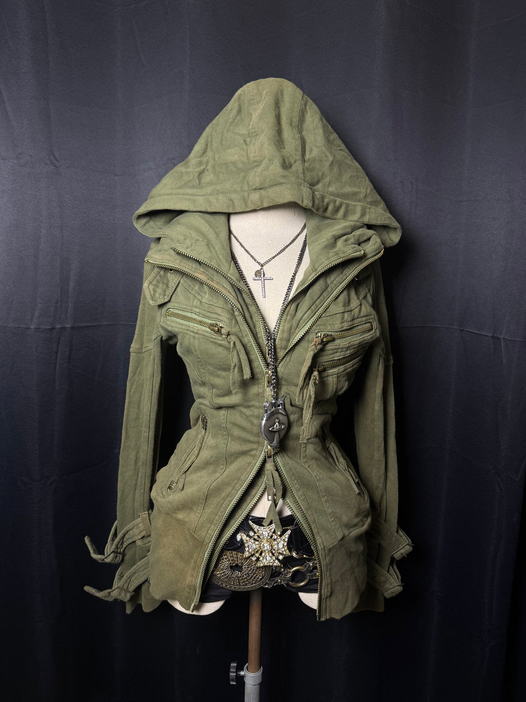 B2V-HEAVEN AND EARTH 4ZIPPER JACKET༒ *RARE*