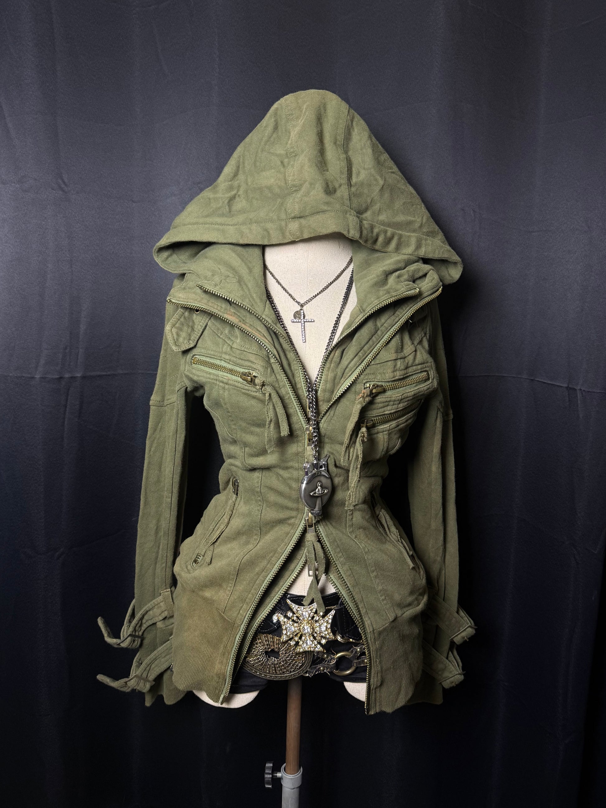 B2V-HEAVEN AND EARTH 4ZIPPER JACKET༒ *RARE*