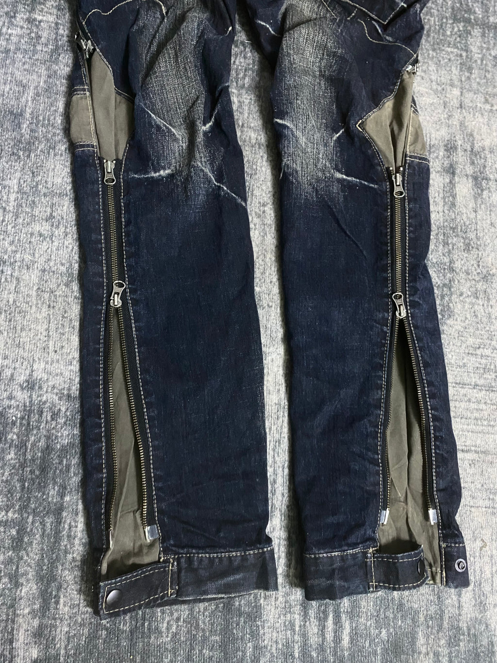 B2V - PPFM MULTI ZIP JEAN༒