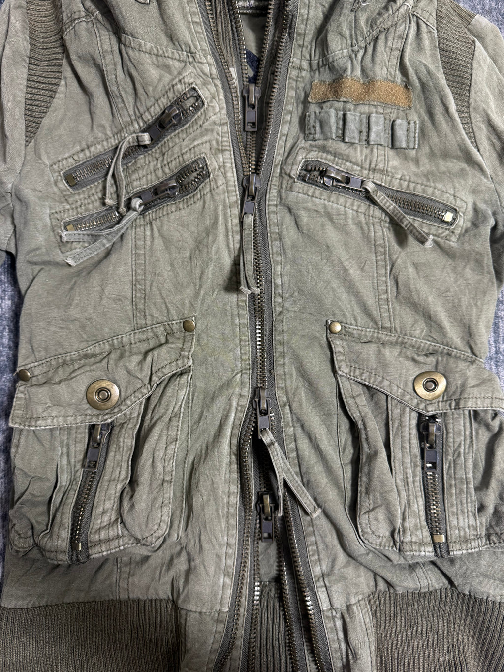 B2V-HAVEN SND EARTH 4ZIPPER JACKET ༒  *Rare. *