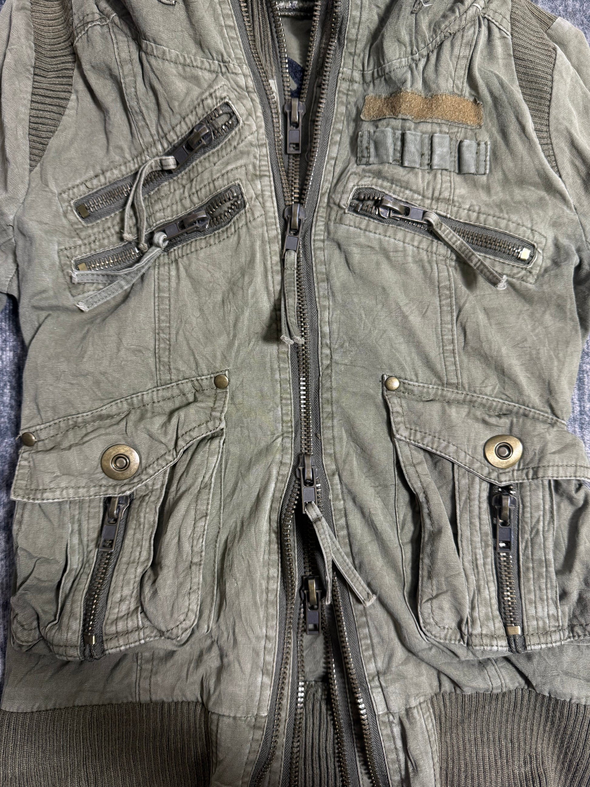 B2V-HAVEN SND EARTH 4ZIPPER JACKET ༒  *Rare. *