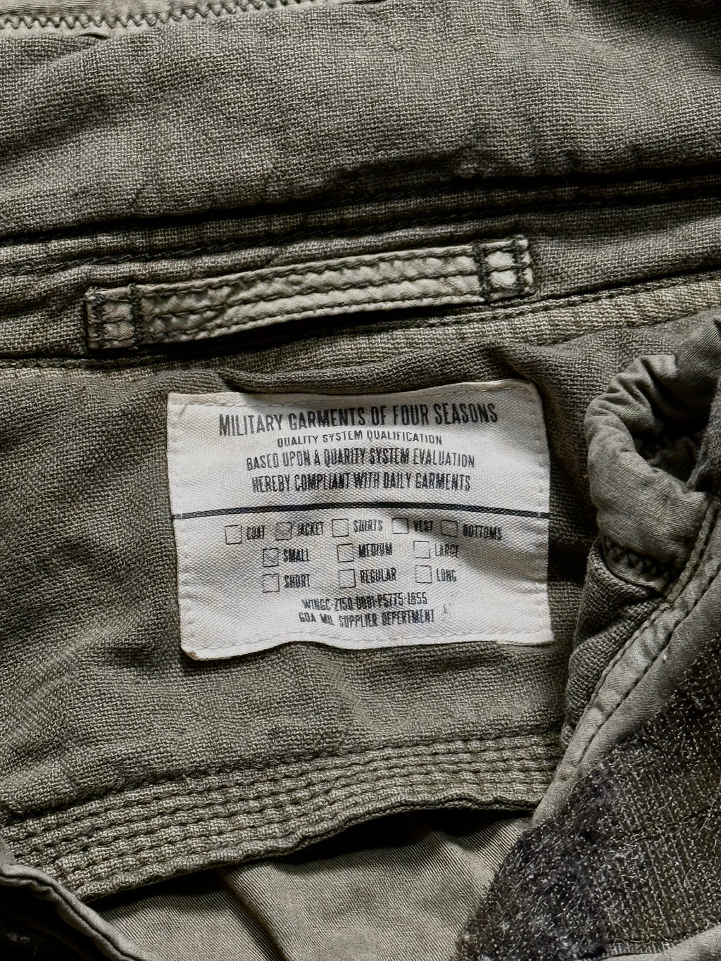 GOA MILITARY GARMENT ༒