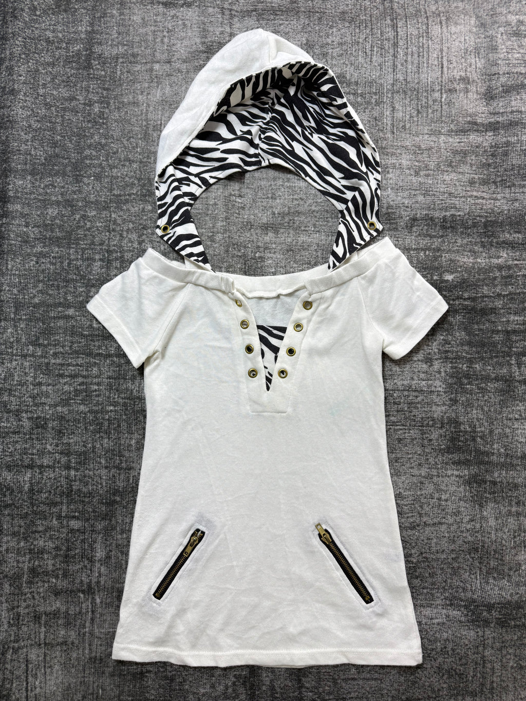 DIALLE LAISEN ZEBRA PRINT༒