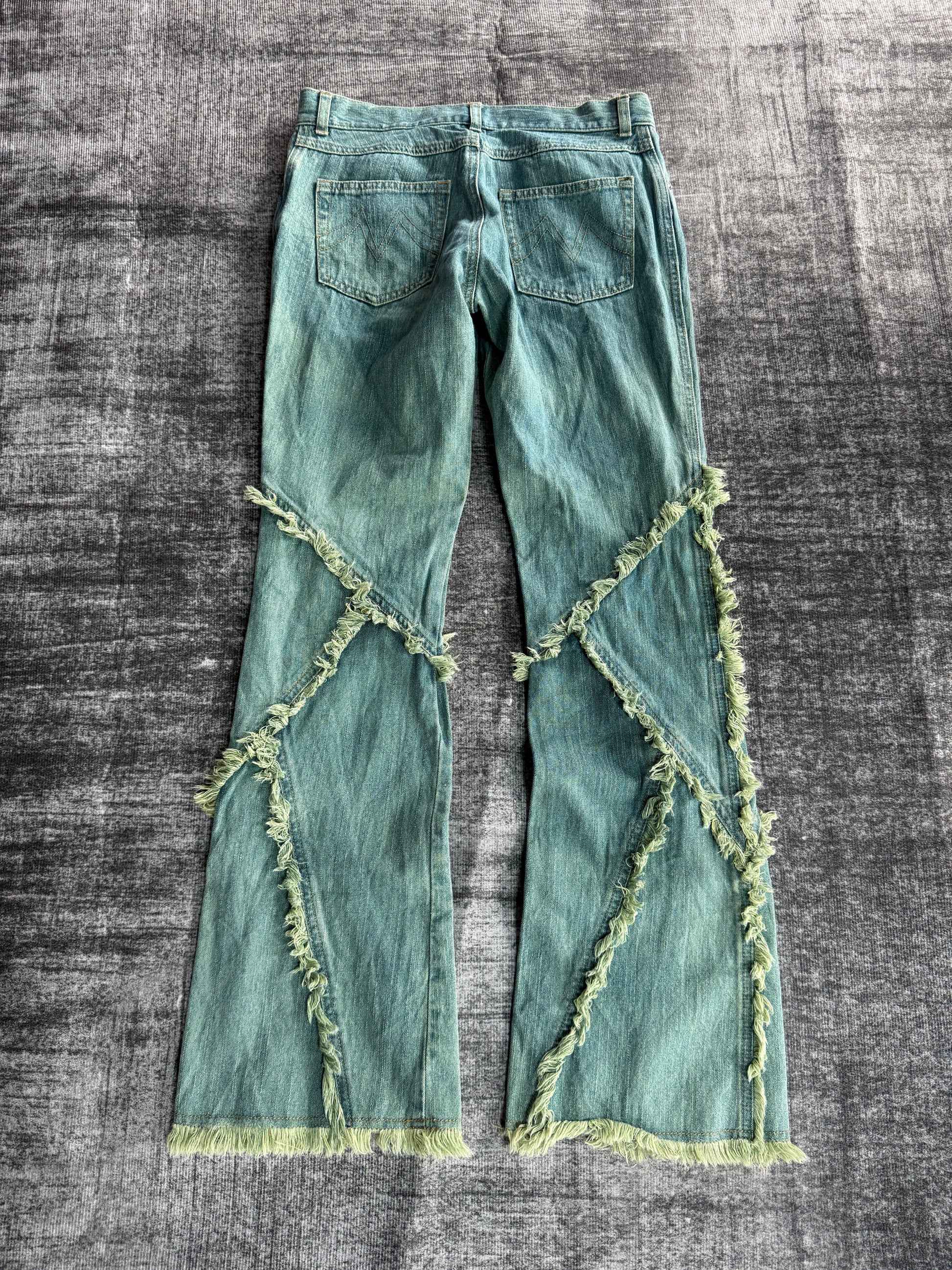 ANGEL FALLING Flare Jean ༒